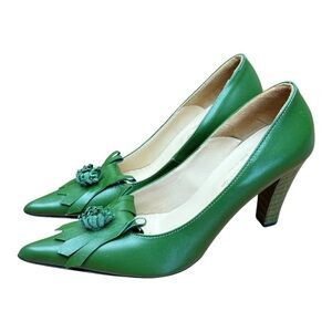 Melia Elegant size 10.5-11 US 41 Eu Green Women's Heels
